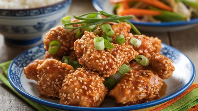 Crispy-Sesame-Chicken Crispy Sesame Chicken