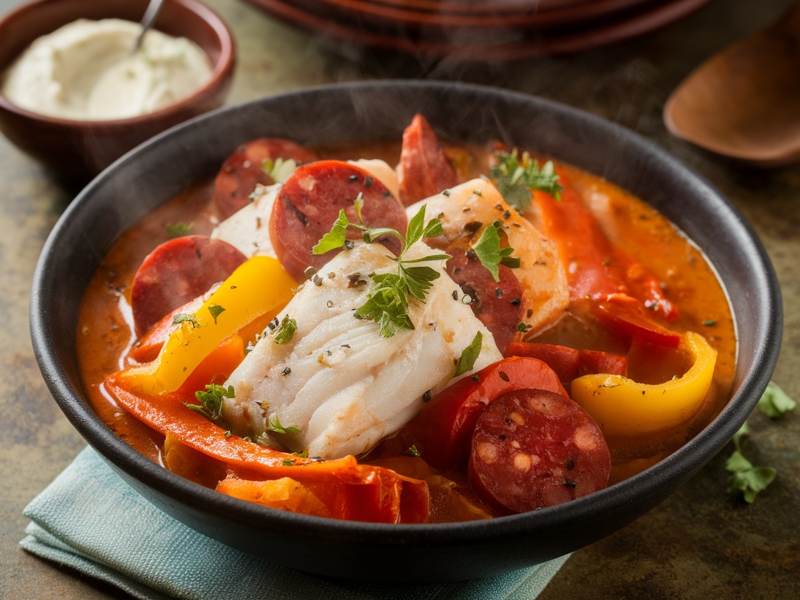 Delicious-Fish-and-Chorizo-Stew