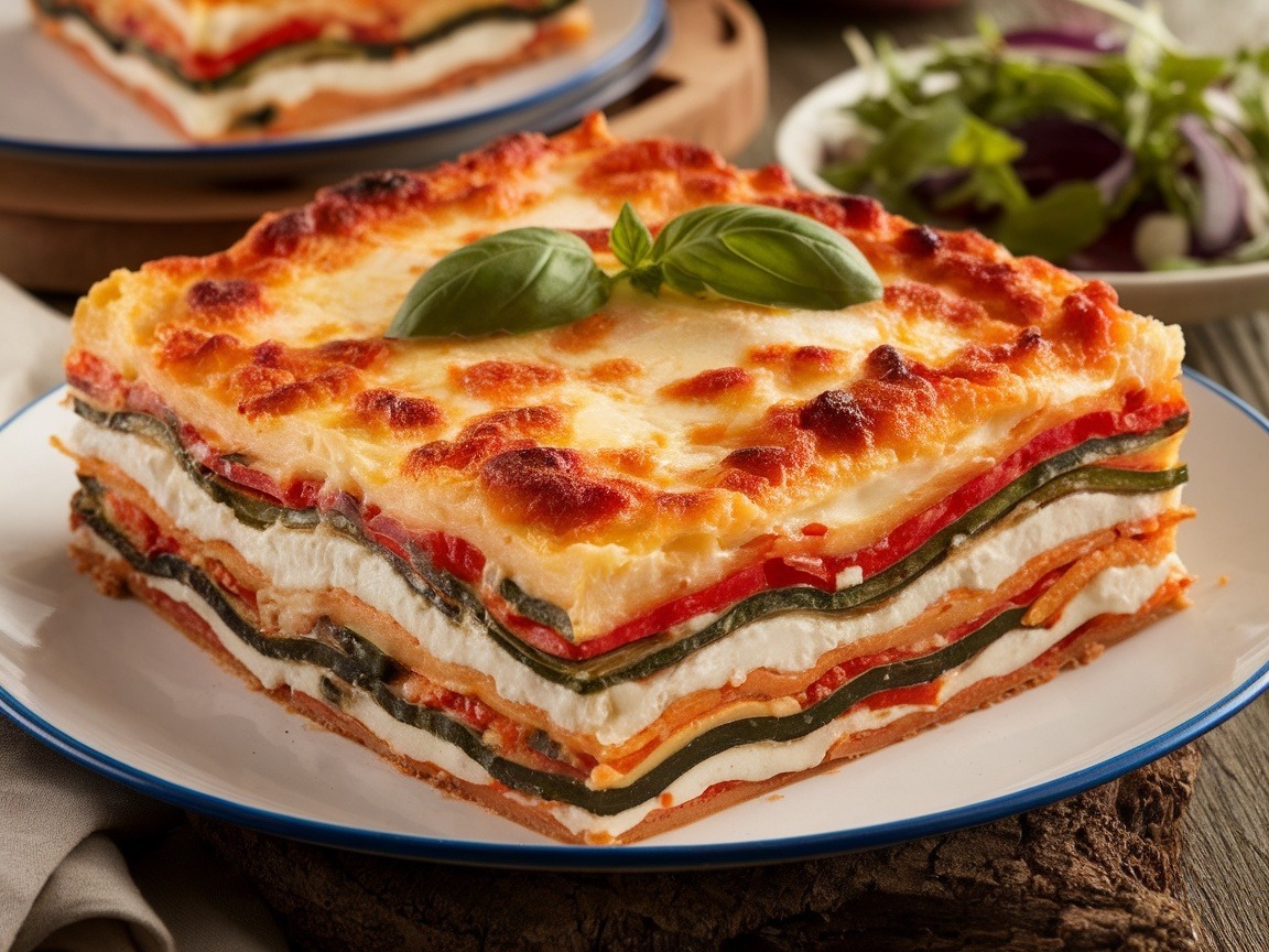 Deliciously-Creamy-Vegetable-and-Ricotta-Lasagna.