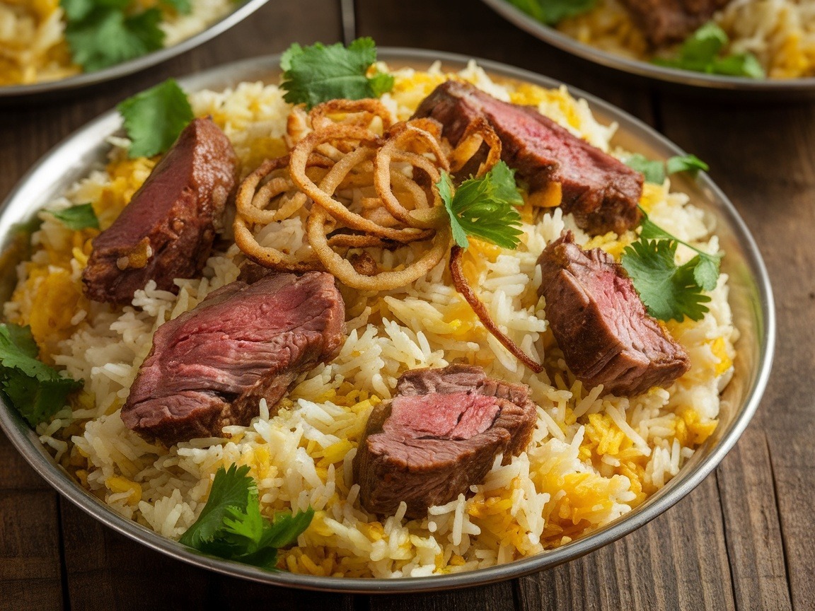Savory Lamb Biryani Recipe. If you're looking for a dish that brings together fragrant spices, tender lamb, and perfectly cooked rice, this lamb biryani is your answer. It’s a classic dish that impresses every time you serve it, whether it's a family dinner or a special occasion.