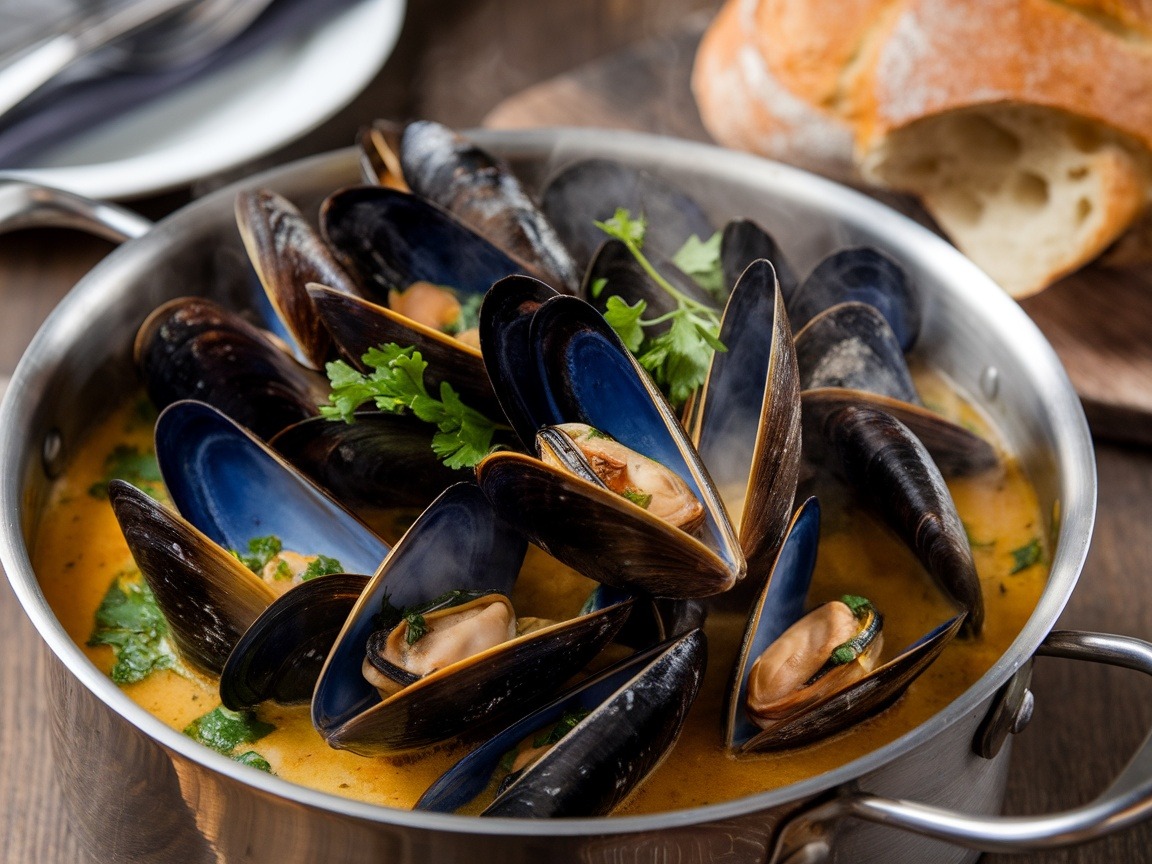 Mussels-in-White-Wine-and-Garlic