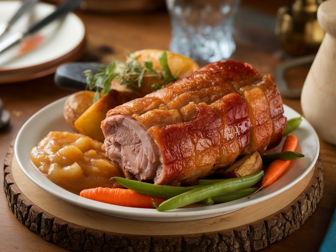 roast pork belly