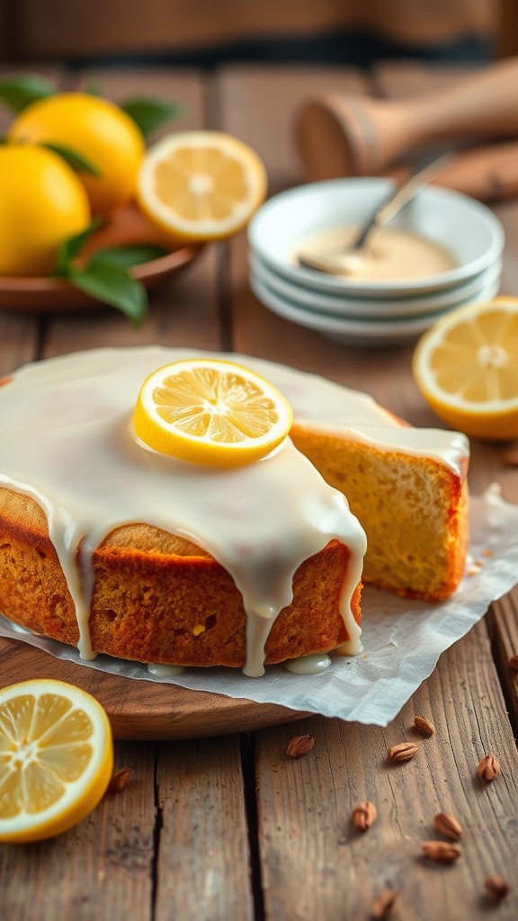 Diabetes Diet Desserts: Almond Flour Lemon Cake
