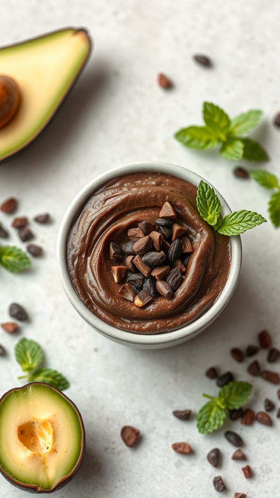 Avocado Chocolate Mousse