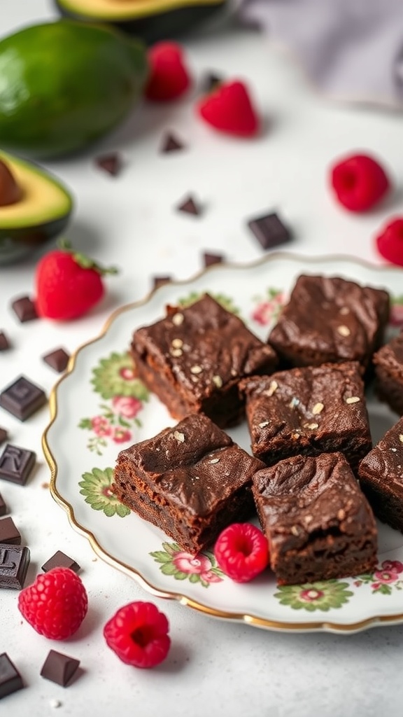 Chocolate Avocado Brownie Bites