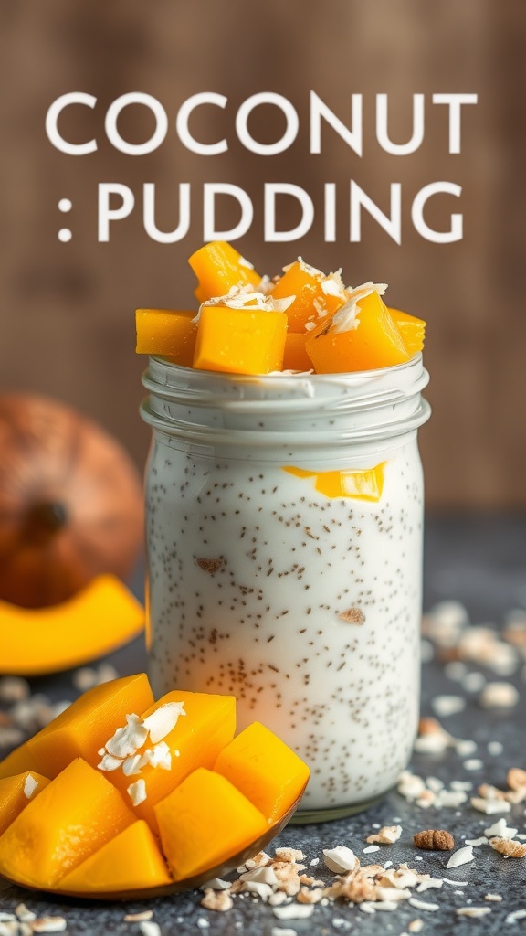 Diabetes Diet Desserts: Coconut Chia Seed Pudding