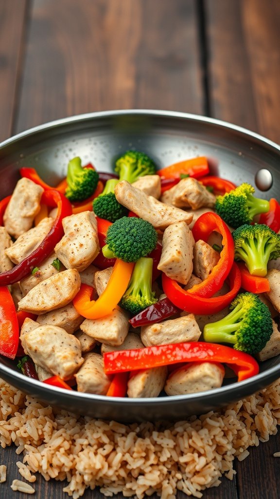 Turkey and Vegetable Stir-Fry